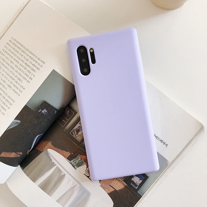 Мягкий силиконовый чехол для samsung Galaxy S10 Plus S 10 Lite S9 S8 Plus Note 9 Note 8 жидкая задняя крышка