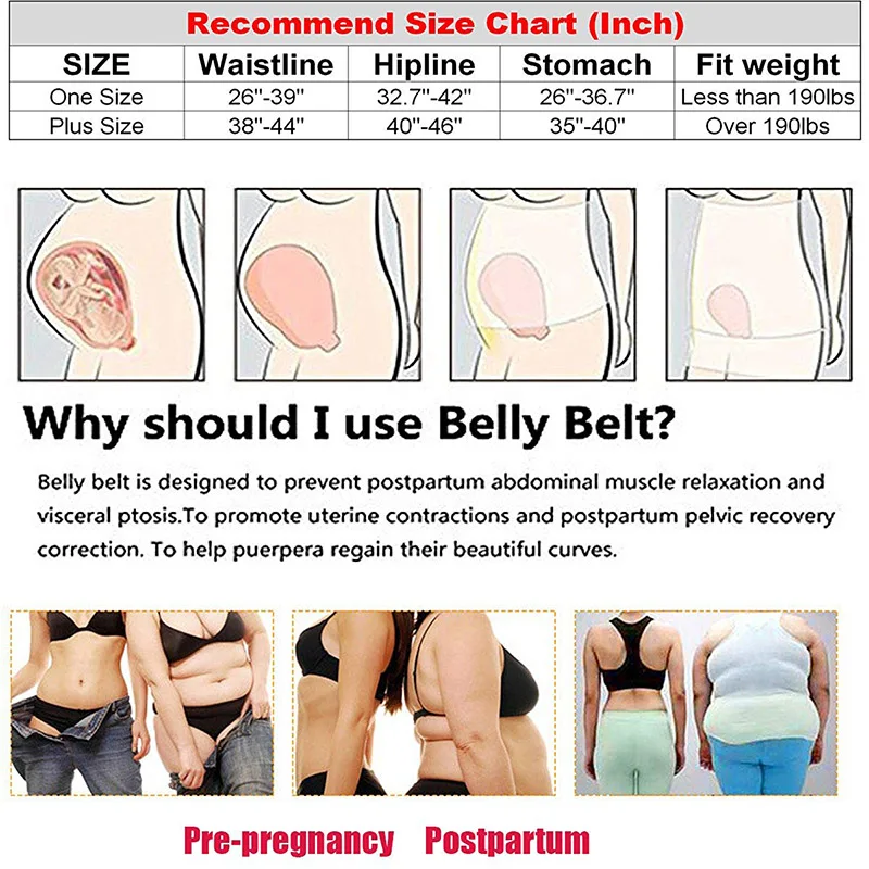 Miss Moly 3in1 Postpartum Slimming Belt For Post Partum Women Body Recovery Shapewear Belly Control Bandage Breathable Corset postpartum slimming belt