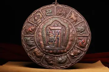 

wedding decoration Tibetan monastery collection of bronze hand-beating, carved lucky turtle smoker Old turtle statue