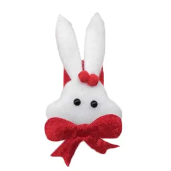 

2Pcs Cartoon Pattern Santa Claus Bear Rabbit Snowman Patting Circle Hand Band Luminous Bracelet Christmas Decor child best Gift