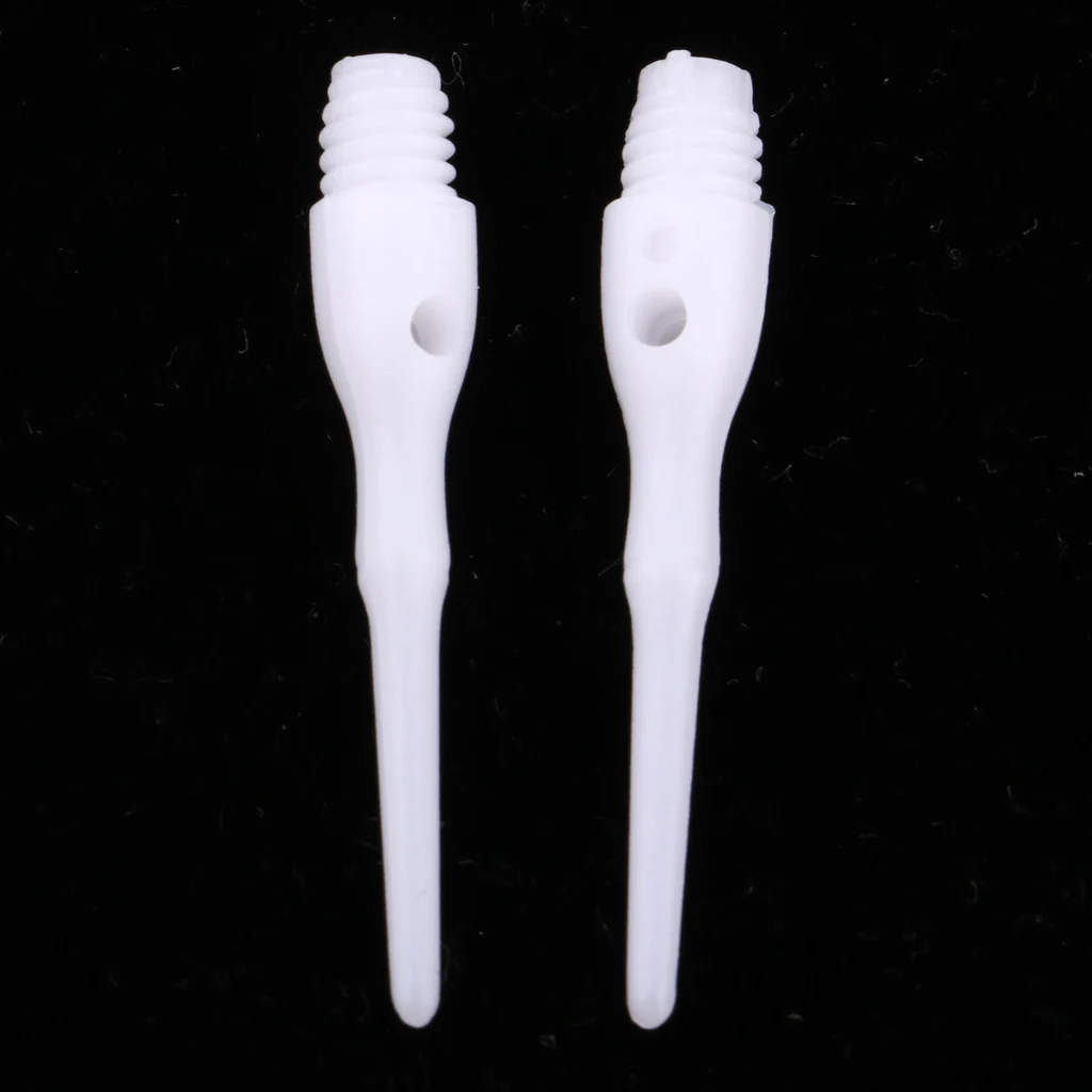 20 Pieces Dart Soft Tips Nylon Points Game Parts Replacement Accessories for Electronic / Soft Dartboard Darts Shafts Flights