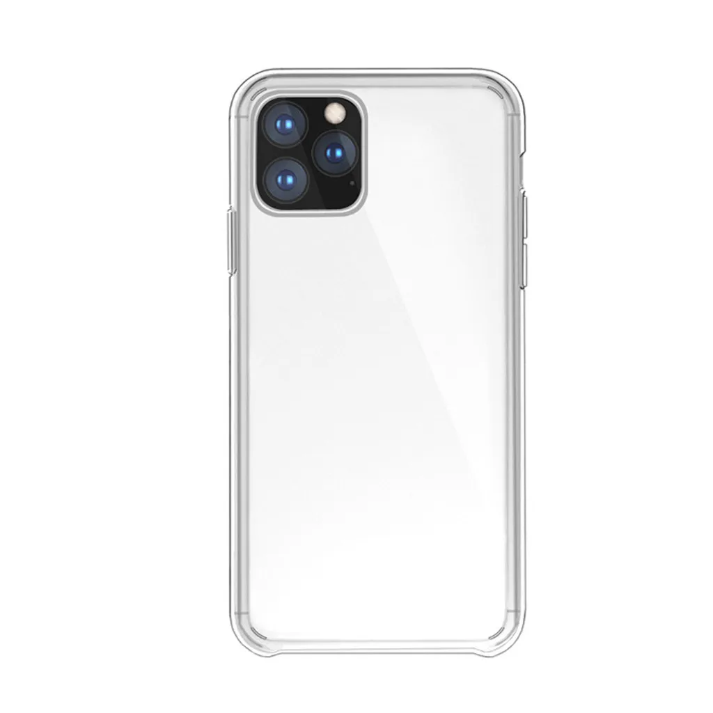 Компактный, элегантный, стильный, натуральный силикон для iPhone 11 Pro Max Тонкий Ультра силиконовый защитный чехол для телефона 6,5 Дюймов