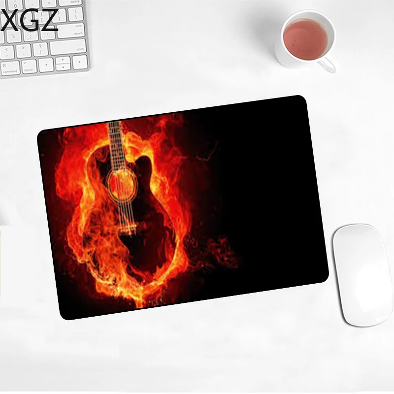 XGZ рекламный коврик для мыши 22x18 см для любителей музыки, любительская электрогитара, коврик для мыши, ноутбук, планшет, игровой плеер, коврик для мыши для Cs Go