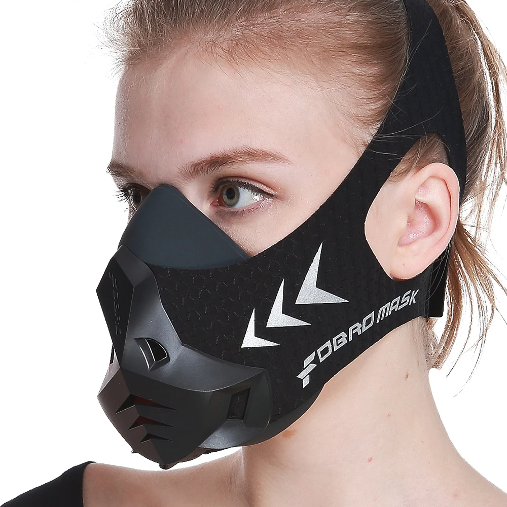 

FDBRO Cycling Sports Mask High Altitude Training Conditioning Masks 3.0 Can Dust-proof Air Filtration Training Running Mask Pro