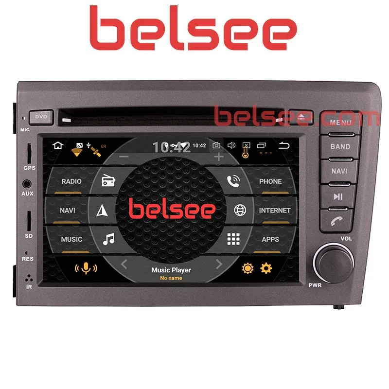 Belsee Android 10 Ram 4GB головное устройство Автомобильный Радио dvd плеер Мультимедиа
