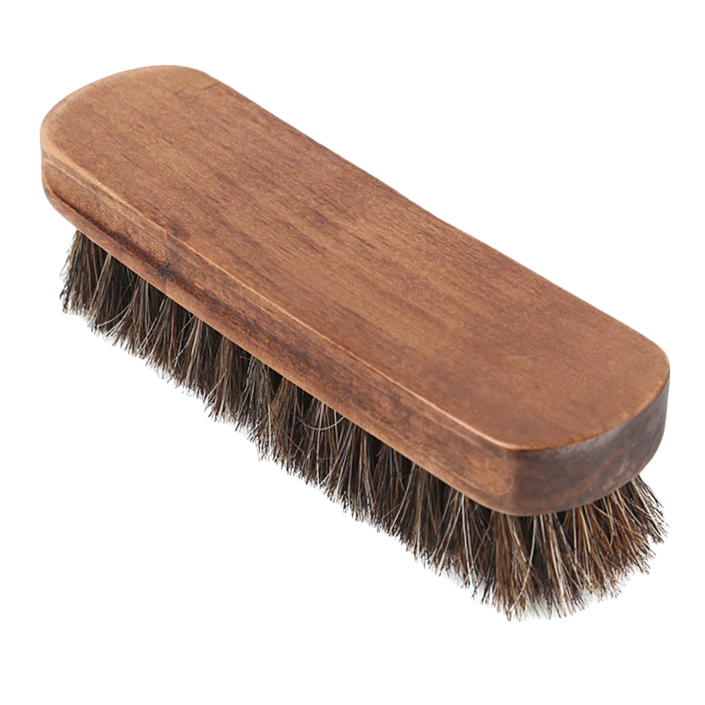 large horsehair shoe brush