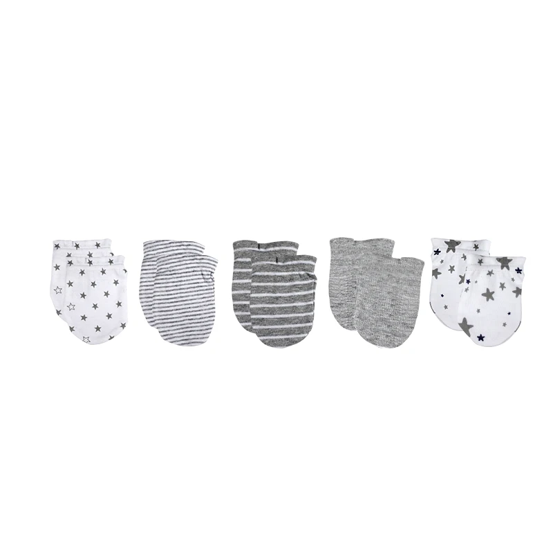 Baby Mittens Anti Scratching Gloves Thin Cotton 0-6 Month Baby Mittens Kids Accessories Newborn Infantil Anti-Grab Glove Foot Cover Glove