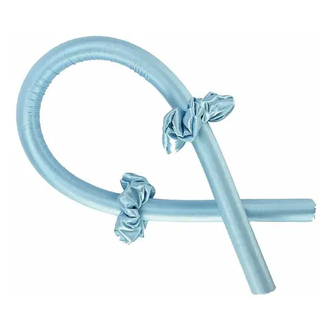 Hair Curlers For Long Hair No Heat Silk Curls Headband Soft Foam Hair Rollers Curling Ribbon And Flexible Rods