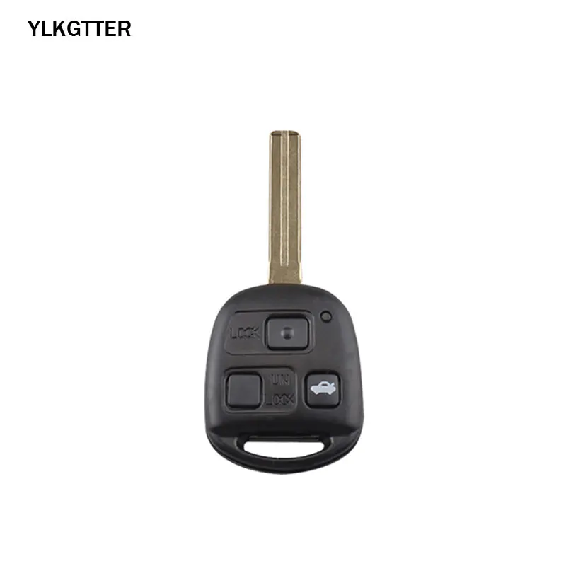 YLKGTTER 315 МГц дистанционный ключ-брелок от машины для Lexus IS300 GS300 GS430 1998-2005 для Lexus чип транспондера 4C ключ без ключа
