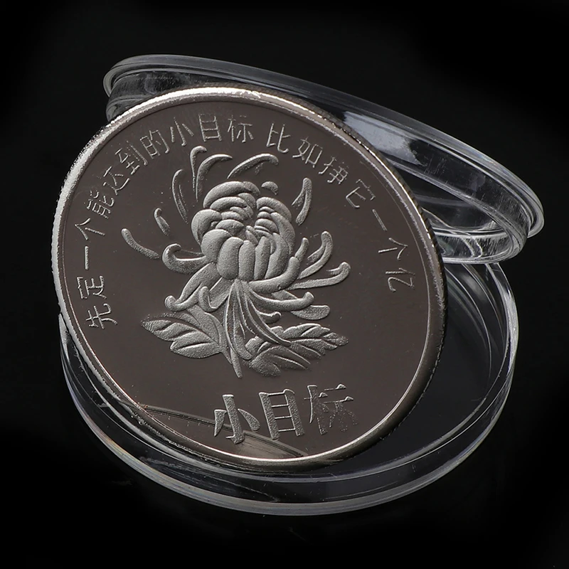 Памятная монета в виде мыши, коллекция денег, золото/серебро