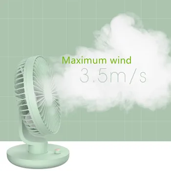 

USB Mini Portable Fan Usb Rechargeable Air Cooler 3 Modes Speed Desktop Fan Student Fan new style easy cooler fan