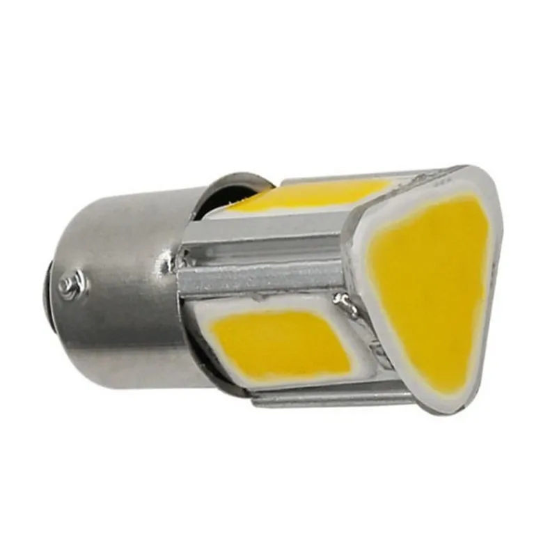 1 шт. 5w1157 Bay15s 2 Светодиодная задняя лампочка 12 В направленного сигнала COB свет авто обратная лампа дневные ходовые сигнальные огни