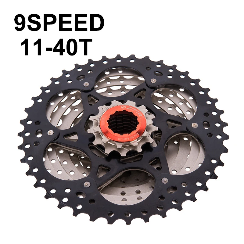 

9 Speed Bicycle Flywheel Mountain Bike Black Cycling Chain holder Riding