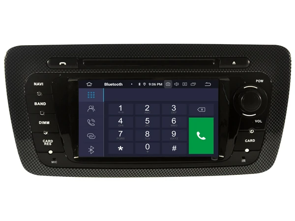 RUISO 4g+ 64g 8-Core автомобильный DVD плеер Android 9,0 для SEAT IBIZA 2013 Автомобильный мультимедийный DVD Авто Радио Стерео 1080P GPS wi-fi DVR dab obd ips