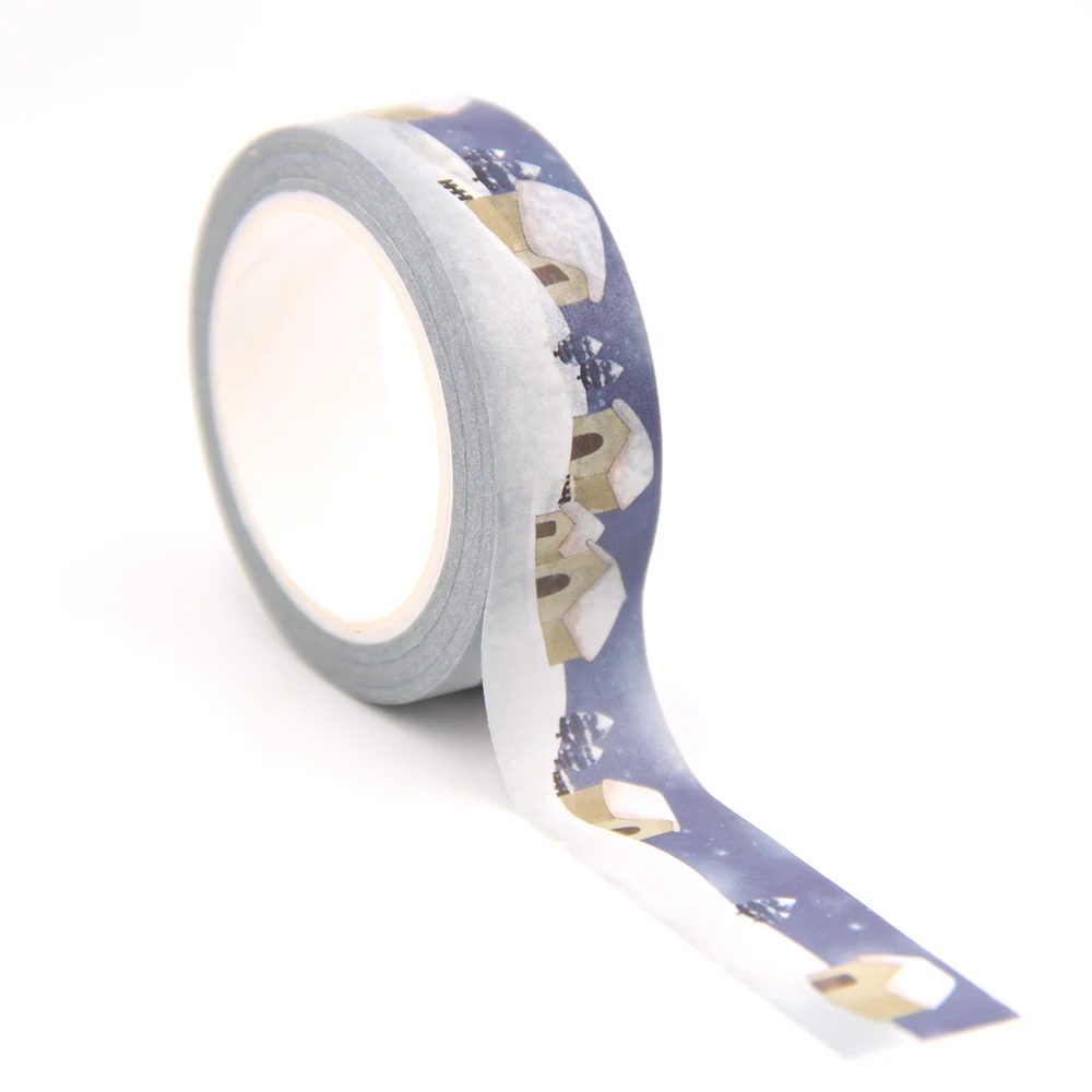 

1PC/lot 15MM*10M Last Solar terms Snows washi tape Masking Tapes Decorative Stickers DIY Stationery School Supplies