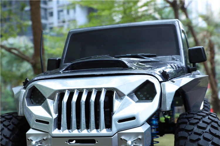 MS гнев Передняя решетка для 1/10 RC Гусеничный автомобиль TRX4 осевой Scx10 JK Wrangler SEMA