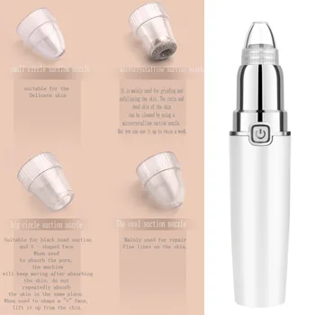 

Professional SPA Blackhead Remover Deep Pore Acne Pimple Removal Vacuum Blackhead Suction Apparatus