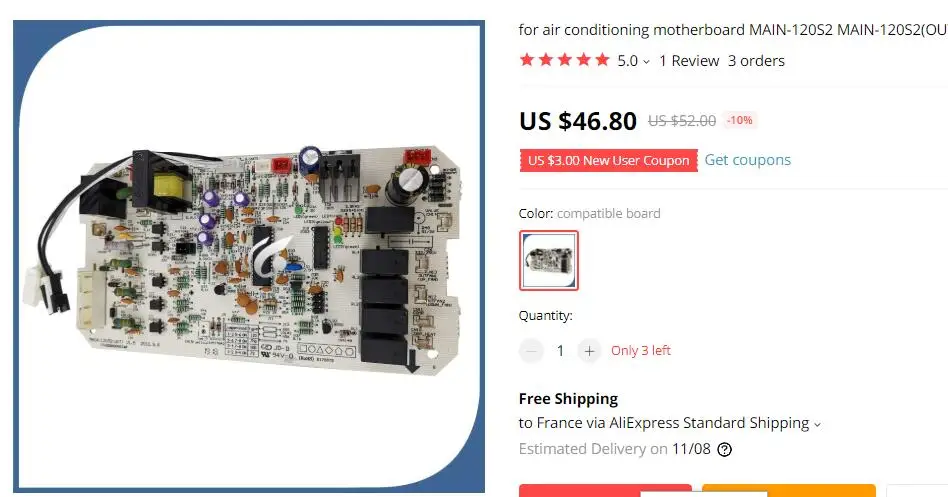 para fora kfr 120w s 570l placa de controle do computador 02