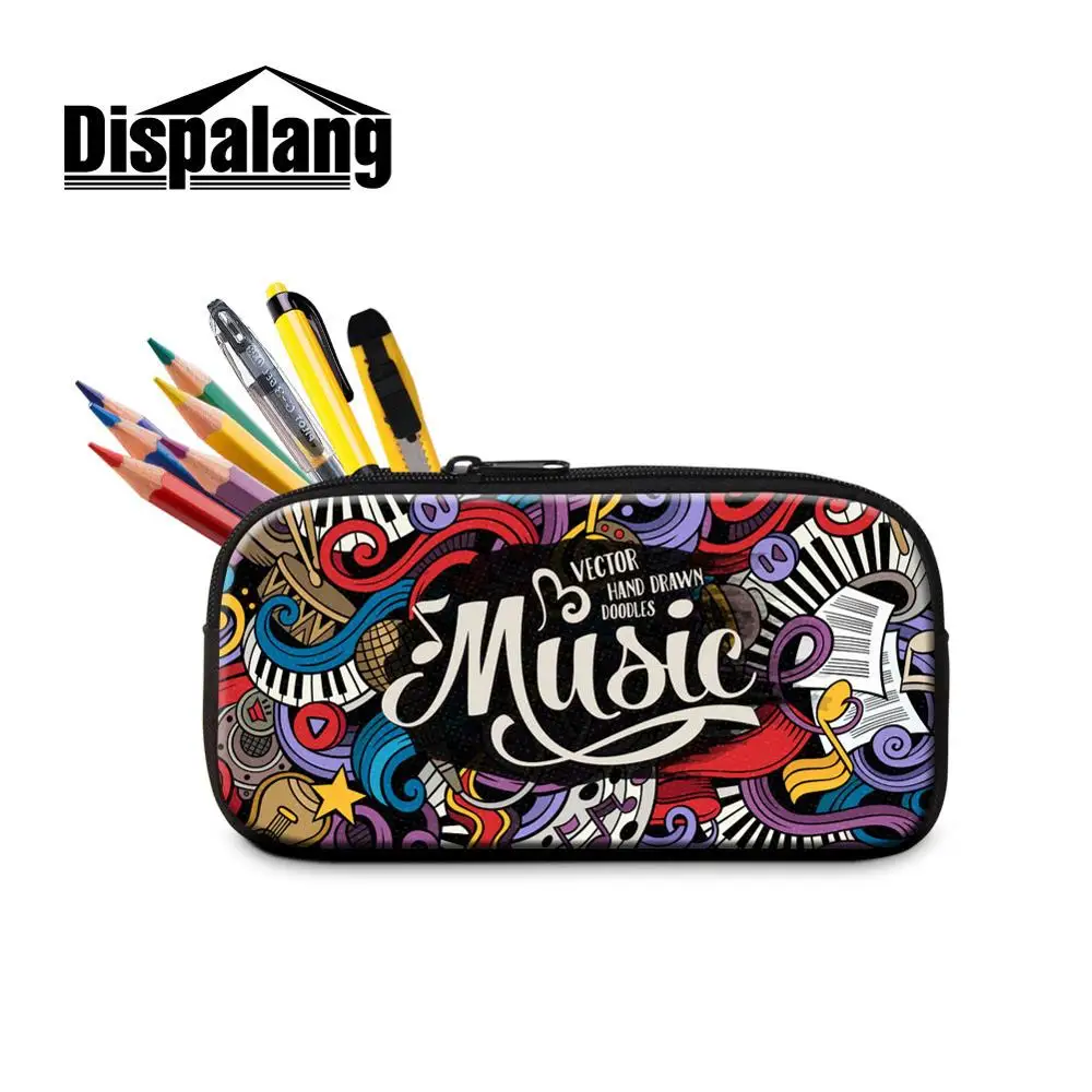Pencil Case29 Дизайнерский чехол-карандаш для скрипки, для студентов, для любителей музыки, косметический чехол s для путешествий, для мальчиков и девочек, Подарочная коробка для ручек, сумка, канцелярские принадлежности для школы - Цвет: Pencil Case29