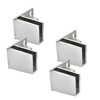 

4 Pack Glass Door Hinges Glass Cabinet Door Hinge Glass Wine Cabinet Hinge Glass Display Hinge