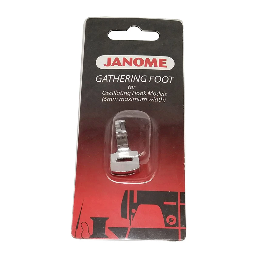 Janome Sewing Machine Gathering Foot Part No 200124007 5mm Maximum