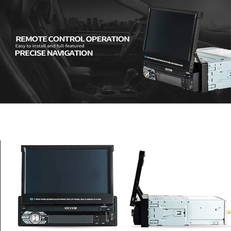 7-дюймовый автомобильный аудио и видео Набор беспроводной связи по стандарту Bluetooth для автомобиля MP5 плеер Реверсивный приоритет автомобильный навигационный интегрированный аппарат 9901