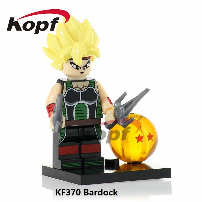 20 шт. KF995 Dragon Ball Z строительные блоки verрот Android 18 Goku Yadra идеальный сотовый кирпич образование в цифрах игрушки для детей - Цвет: KF370 20Pcs No Box