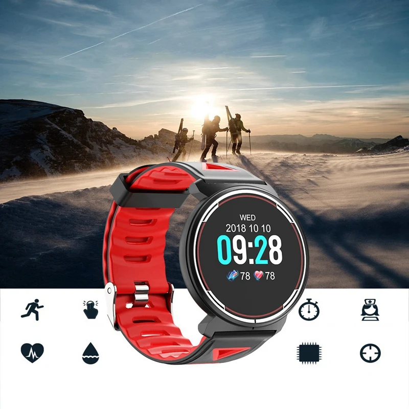 Смарт-часы браслет полный пресс мониторинг здоровья Ip68 Водонепроницаемый Bluetooth спортивный трекер группа Smartwatch для мужчин и женщин