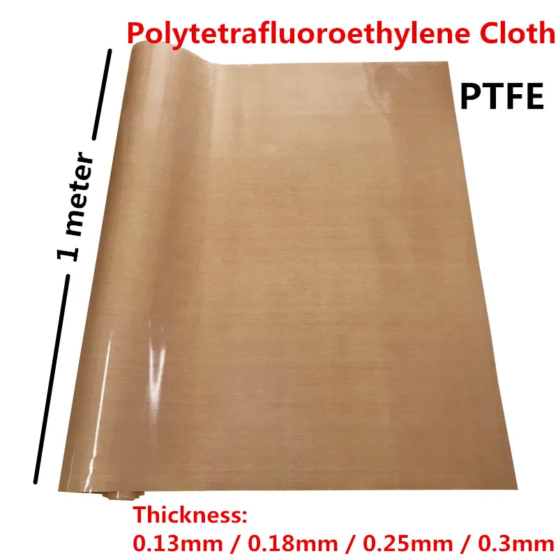 PTFE высокотемпературная изоляция и теплоизоляция ткань для вакуумной машины упаковочная машина без наклеек 1 м* 1 м