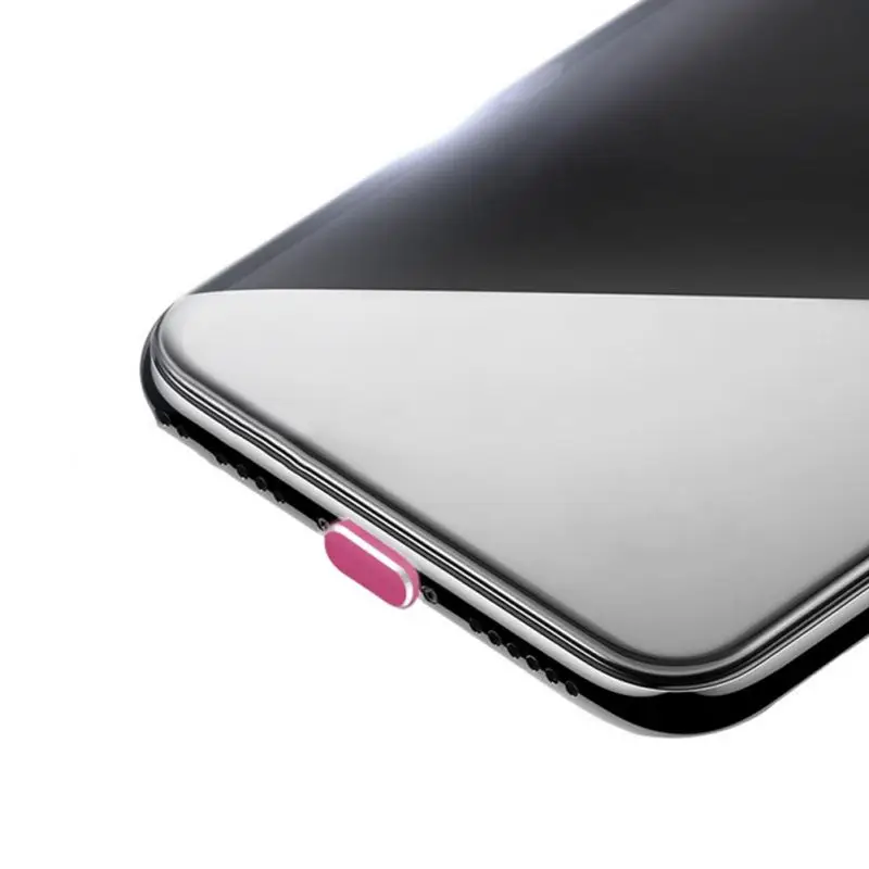 Набор заглушек от пыли Micro USB порт 3,5 мм разъем для наушников для Iphone 5 5S 6 6s 7 8Xr Xs Max многофункциональная Пылезащитная заглушка