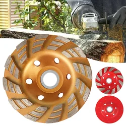 Disco de rebolo de diamante, disco de escultura em madeira, mármore, concreto, granito, pedra, disco de corte, ferramentas elétricas, moedor de ângulo, acessórios