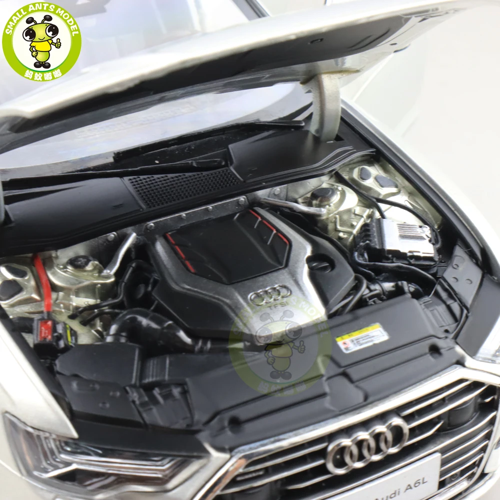 1/18 все новые Audi A6 A6L литая модель автомобиля игрушки для мальчиков и девочек Коллекция подарков