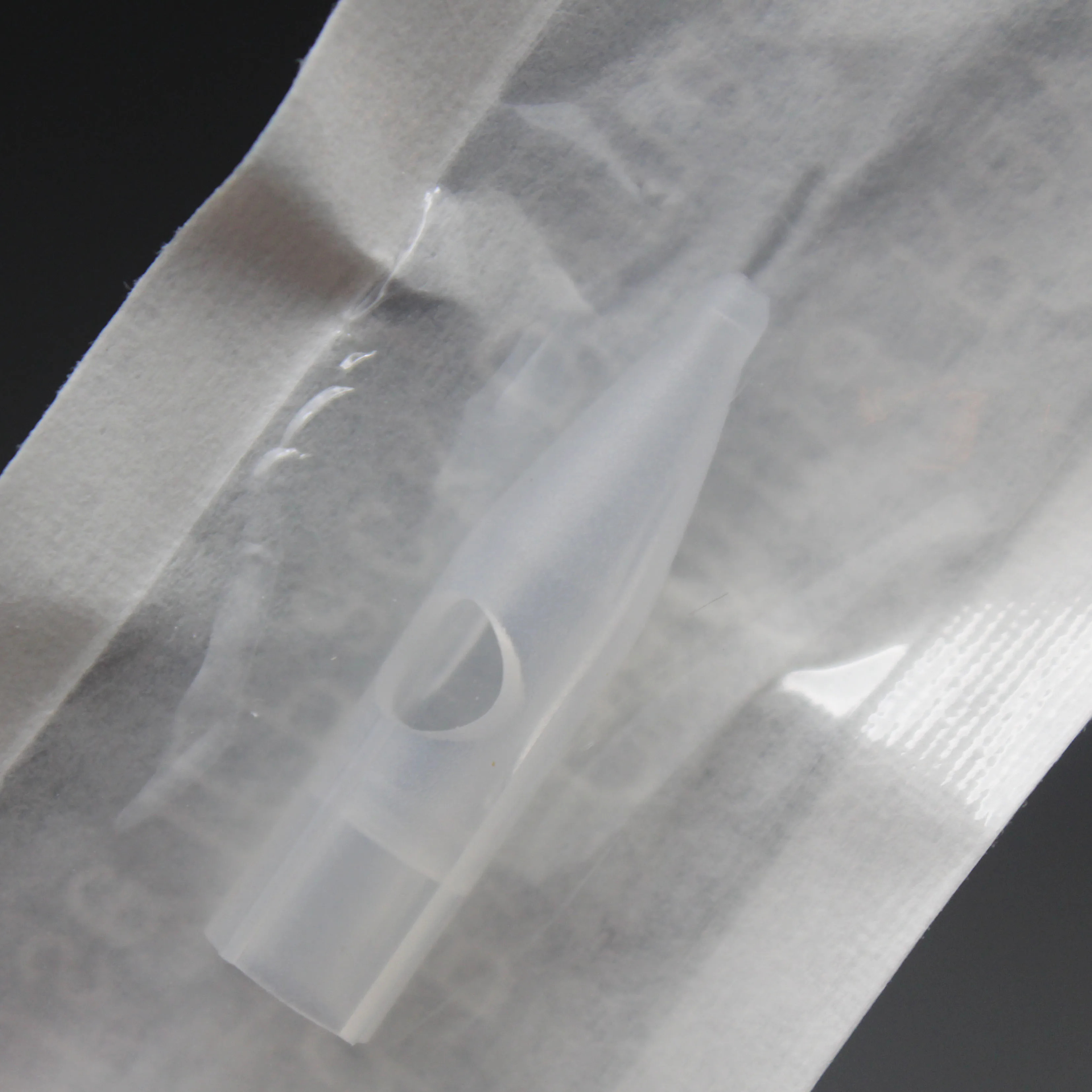100pcs Transparent 2R/3RL Disposable Tattoo Tips Permanent Makeup Eyebrow Lip Caps For Merlin Mosaic Dragon Tattoo Machine