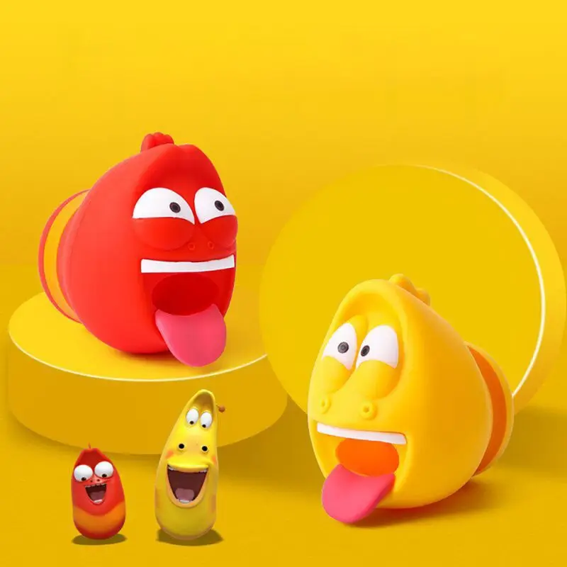 Новинка мультфильм ларва силиконовые насадки для крана серьги "Божья коробка" украшения дома аксессуары для детей Ручная стирка ванная комната