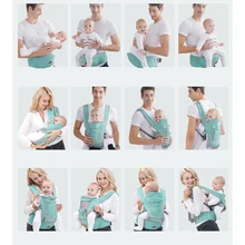 LOOYZKIT/0-24 месяца; портативный слинг для малышей; эргономичный рюкзак-кенгуру для младенцев; хлопковый ремень для новорожденных; для мамы и папы