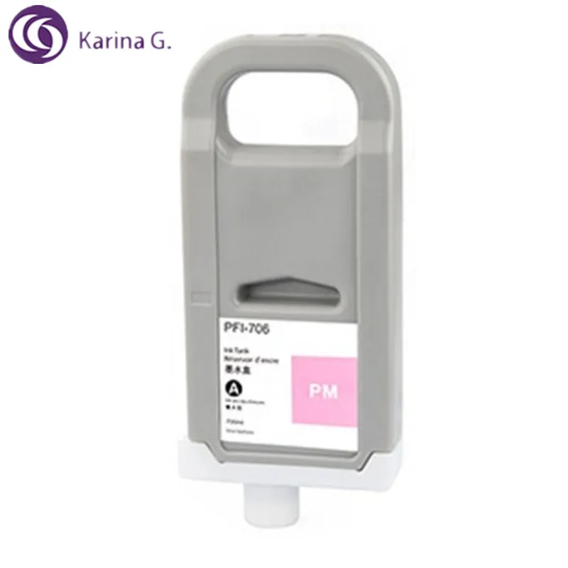 Premium Color Compatible Ink Cartridge for PFI706 PFI-706 PFI 706 Suit for