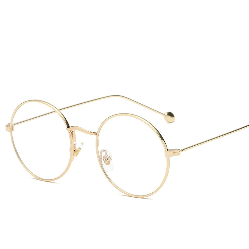 Корейский Мода компьютерных игр очки прозрачные, оправа Для мужчин и Для женщин с защитой от синего света Goggle черная оправа для очков прозрачные очки - Цвет оправы: C3 gold