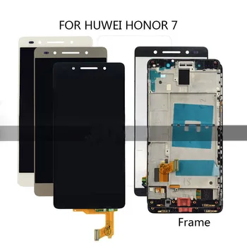 

LCD display for Huawei Honor 7 Touch Digitizer LCD Display Screen Assembly Replacement Frame