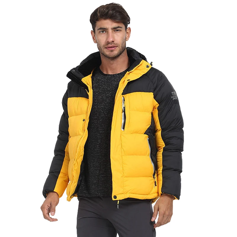 

Men's Winter Down Jacket Thick Hooded Windproof Windbreaker Sportswear Jacket Warm Snow Outwear Coat Casual Men Clothing L-4XL