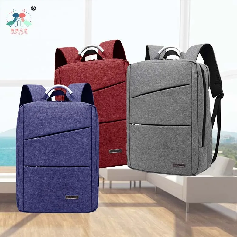 

New Style Outdoor Backpack Korean-style Business Casual Multi-functional Laptop Computer Bag Logo