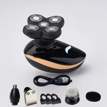 

Mini Electric Warterproof Razor Shaver For Men Electric 3D Shaver Triple Floating Blade Shaver Electric Machine For Shaving