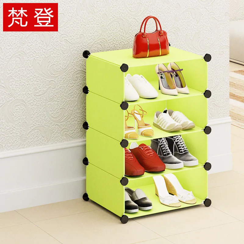 

[] Van Gordon Black And White With Pattern Simple Shoe Cabinet Minimalist Modern Plastic Doorway Door Economical Small