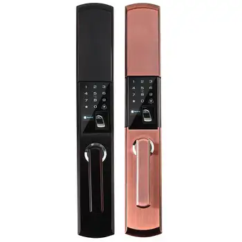 

Smart Door Fingerprint Lock 4 Ways Digital Password Touch Electric Lock Anti-theft Security Home Access Control System Kit