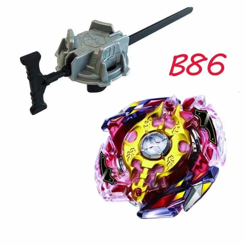 Горячая Beyblade Burst Box B122 игрушки Арена Bey Blade с пусковой установкой Bayblade Bable Fafnir Phoenix Blayblade игрушки - Цвет: B-86 No box