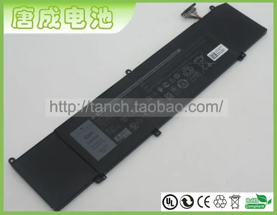 Аккумулятор для ноутбука Dell 90 Вт аккумулятор XRGXX Alienware M15 Alienware M17