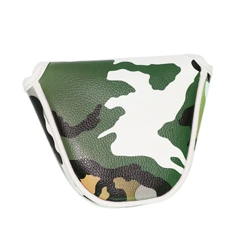 

1Pcs Golf Mallet Putter Headcover Cover for Small Center Putters net Closure Green