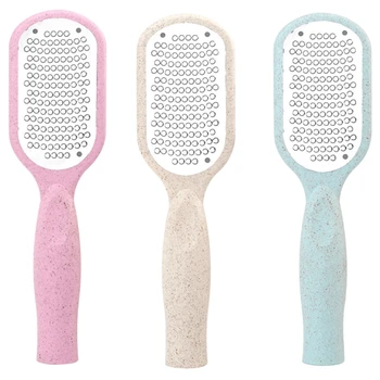 

3 Pc Foot File Pedicure Foot Rasp File Scrubber Grater Dry Rough Dead Skin Callus Remover Pedicure Nail Care Tool Foot Scrub