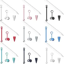 3 шт мягкий цвет силиконовый стилус крышка перо защитный анти-падение Чехол наборы для яблок карандаш