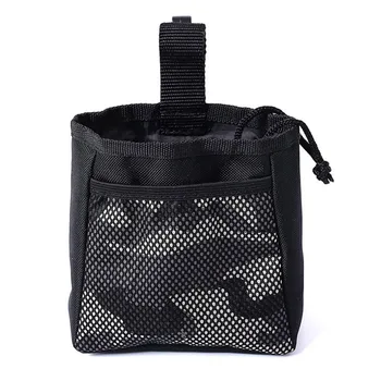 

Portable Dog Training Treat Bags Puppy Snack Reward Waist Bag Doggie Feed Pocket Pouch Pet Behaviour Training Bag Black