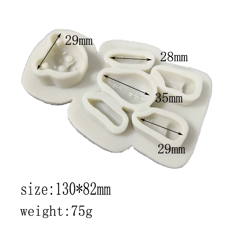 KLM Sugarcraft Cartoon bear silicone fondant mold DIY clay tool Fructose chocolate cake decoration mold